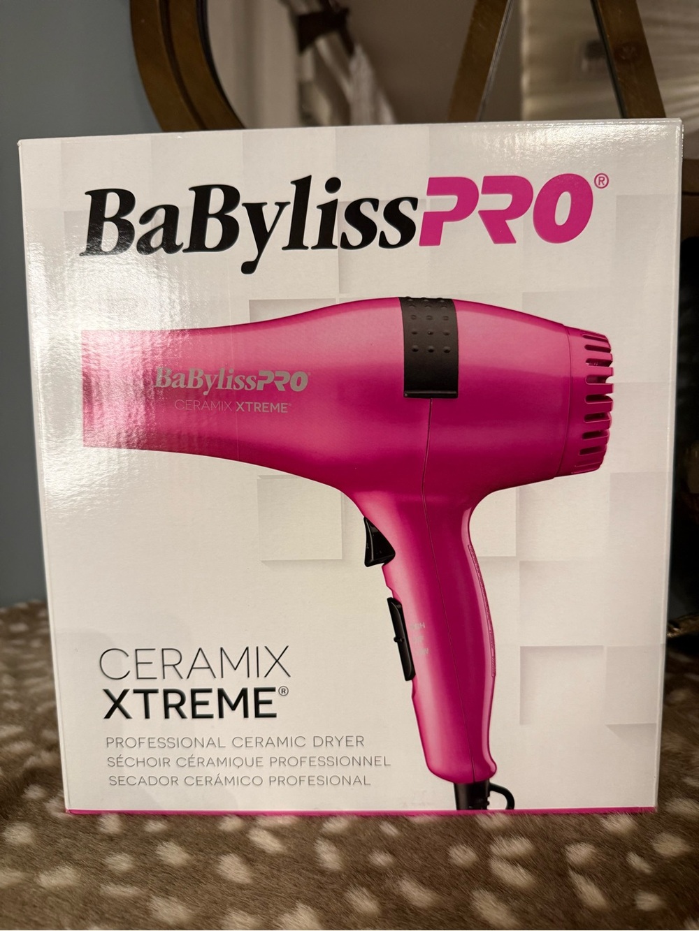 BaBylissPRO Ceramix Xtreme Hair Dryer - Pink